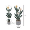 Nasitip 36''Tall Artificial Cactus, Fake Cactus Potted Faux Cacti Plants in Pot Lifelike Potted for Balcony Living Room Kitchen Entranceway - 3 of 4