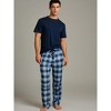 Restwell Mens 2 Piece Loungewear T-Shirt and Pants Set - 2 of 3