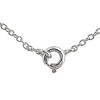 Guili Stylish Sterling Silver White Gold Plated Cubic Zirconia Drop Pendant for a Trendy and Chic Look, Perfect for Daily Wear Always - 3 of 3