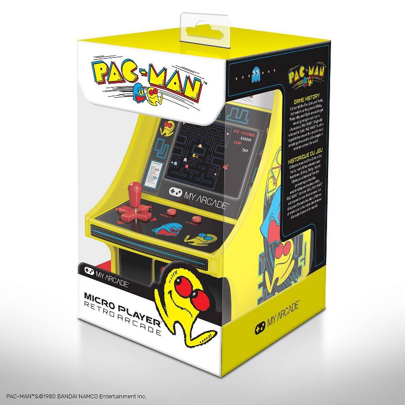 MyArcade Micro Player Retro Arcade - Pac-Man, 4 of 8