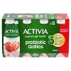 Activia Probiotic Dailies Strawberry Yogurt Drink - 8ct/3.1 fl oz Bottles - 2 of 4