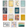 Kate & Laurel All Things Decor (Set of 3) 23"x33" Sylvie Abstract Shapes Framed Canvas Set Natural: Modern Wall Art, Digital Print - 4 of 4