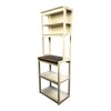 NicBex 5-Tier Storage Shelves,Storage Bakers Rack with Coffee Bar,Kitchen Shelves,Microwave Stand for Living Room - 2 of 4