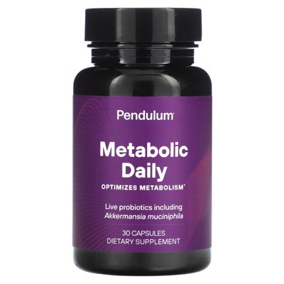Pendulum Metabolic Daily with Akkermansia, 30 Capsules