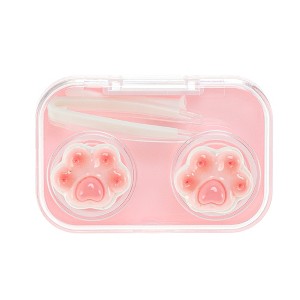 Unique Bargains Contact Lens Case Contact Lens Container Contact Lens Carrier 2.68"x1.77"x1.1" 1Set - 1 of 4