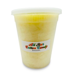 Cotton Candy Tubs – 2.6 oz – Assorted Carnival Flavors – Classic Spun Sugar Treat – 9 Flavor Options - 1 of 4
