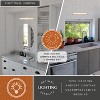 VAXCEL Marseille 24 in. LED Bath Bar Bathroom Vanity Light Clear Glass - 2 of 4