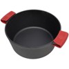 VisioGear 2-In-1 Outdoor Oven, 5 Quart Dutch Ovens with 2pcs Handel Covers, and Lid Lifter, Black, 12.5"*10.2"*6.2" - 2 of 4