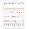Ashley Productions® Smart Poly® PosterMat Pals™ Space Savers, 13" x 9-1/2", D'Nealian Cursive, Pack of 10 - 2 of 2