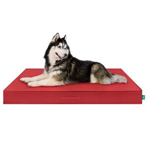 FurHaven Grid Indoor-Outdoor Cooling Memory Foam Deluxe Mattress for Dogs and Cats - 1 of 4