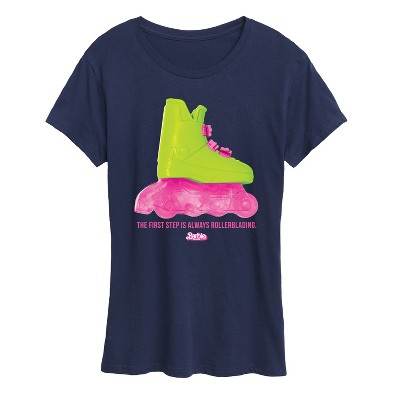 Women's - Barbie - Rollerblading Barbie the Movie Short Sleeve Graphic T-Shirt