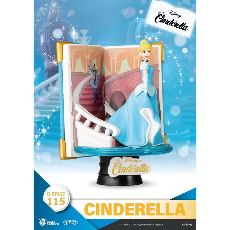 DISNEY Diorama Stage-115-Story Book Series-Cinderella (D-Stage), 3 of 6
