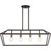 Livex Lighting Devone 4 - Light Chandelier in  Bronze/Antique Brass - 4 of 4