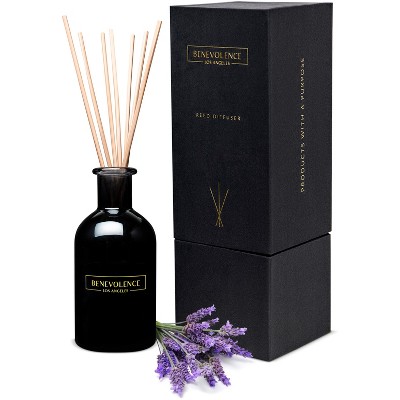 Benevolence LA Aromatherapy Scented Oil Reed Diffuser Set