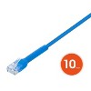 Intellinet Network Solutions® CAT-6 U/UTP FlexiBoot Slim Network Patch Cable, 10 Pack - 3 of 4
