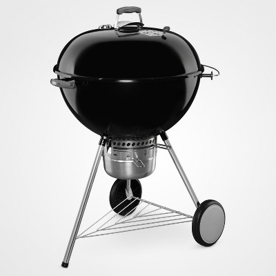 Weber Original Kettle Premium 26 inch Charcoal Grill Model 16401001 - Black