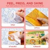 Joyfy Foil Art Kit for Kids, Unicorn/Animals/Dino Mess-Free Foil Foam Stickers, Art & Craft Supplies, Travel Toys, Birthday Gift for Boys Girls Age 4+ - 4 of 4