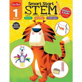 Smart Start: Stem, Grade 1 Workbook - by  Evan-Moor Educational Publishers (Paperback)