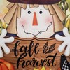 Northlight Scarecrow Fall Harvest Outdoor House Flag - 40" x 28" - 4 of 4