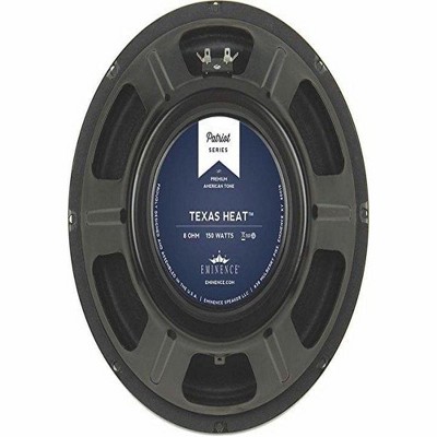 Eminence Patriot Texas Heat 12" Guitar Speaker, 150 Watts at 8 Ohms,Black