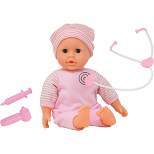 The New York Doll Collection 14 Inch Talking Baby Doll Doctor Playset