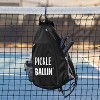 Sweet Jojo Designs Neutral Pickleball Bag Sling Backpack Pickle Ballin' Black - 3 of 4
