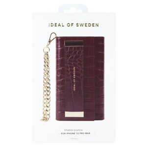 iDeal of Sweden Studio Clutch Wallet Case for Apple iPhone 12 Pro Max - Plum - 1 of 1