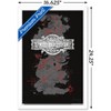 Trends International Game of Thrones - Map Framed Wall Poster Prints - 3 of 4