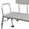 McKesson Knocked Down Bath Transfer Bench Adjustable Height up to 400 lbs 2  Ct - 2 of 4