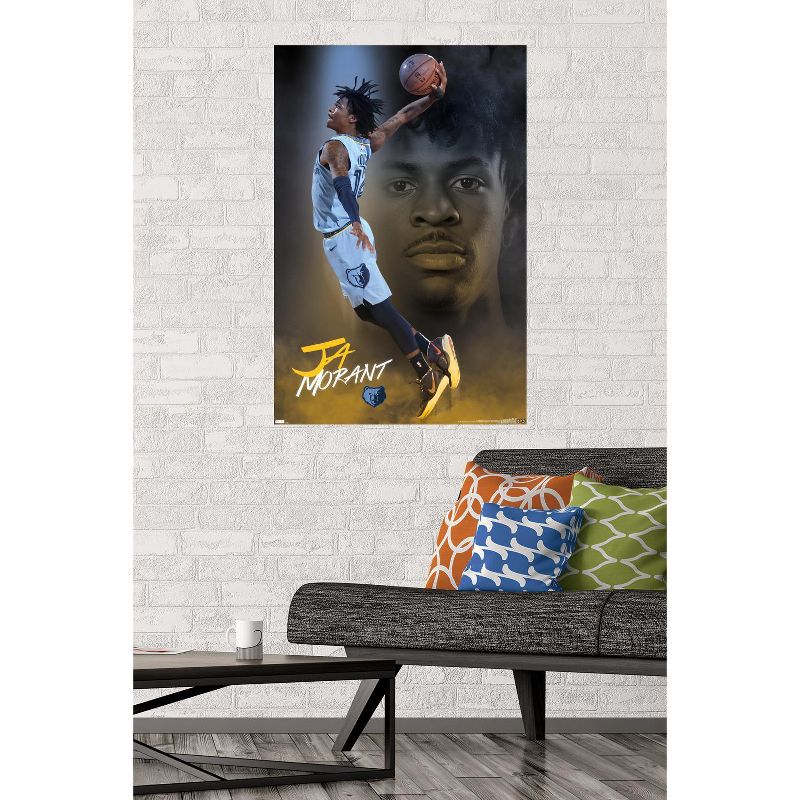 Trends International NBA Memphis Grizzlies - Ja Morant 20 Unframed Wall Poster Prints, 2 of 7