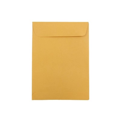 JAM Paper 5.5 x 7.5 Open End Catalog Envelopes Brown Kraft Manila 4101I