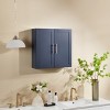 Rbied 24 in. W x 7.63 in. D x 24 in. H Kitchen Bathroom Storage Wall Cabinet Sideboard with Adjustable Shelves747495291871 - 3 of 4