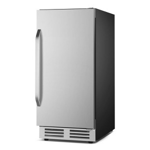 Velivi 15 Inch Outdoor Beverage Refrigerator Cooler,Stainless Steel 127 Cans Beverage Fridge - 1 of 4