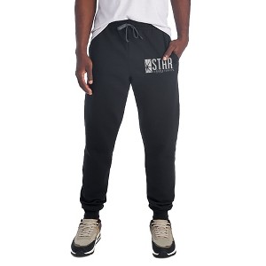 The Flash Star Labs Logo Unisex Jogger Sweatpants with Pockets for Men and Women Black - 1 of 4