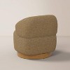Swivel Chair with Plinth - Hearth & Hand™ with Magnolia - 4 of 4
