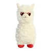 Aurora Medium Luvs-Ya Llama Valentine Heartwarming Stuffed Animal White ...