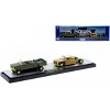 M2 Machines Chase 1973 Chevrolet Cheyenne Super 30 Dually Bedless & 1975 Chevrolet Silverado 30 4x4 Auto Haulers R90 - 2 of 3