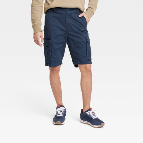 Sanders Fabrikant enkel Men's 11" Regular Fit Cargo Shorts - Goodfellow & Co™ Blue 32 : Target