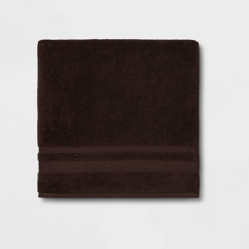 Performance Bath Sheet Dark Brown Threshold Target