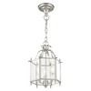 Livex Lighting Livingston 3 - Light Chandelier in  Brushed Nickel - 3 of 4