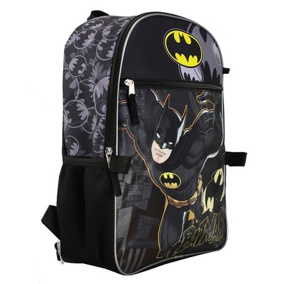 DC Comic Book Batman Symbol 5-Piece Backpack Accessory Set for boys - image 4