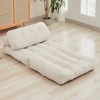 Mjkone Folding Sofa Bed, Convertible Sleeper Chair with Pillow - 2 of 4