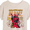 Women's - Marvel - Deadpool Blam Oversized Graphic T-Shirt - 2 of 4