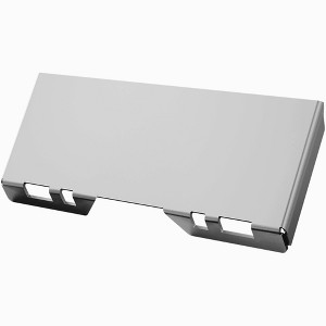 1/2" Skid Steer Attachment Plate, Steel Skid Steer Mount Plate, 9000 LBS Quick Attachment Loader Plate - 1 of 4