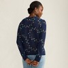 Lands' End Women's Fine Gauge Cotton Crewneck Sweater - 2 of 4
