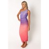 Petal and Pup Womens Dakota One Shoulder Midi Dress - 2 of 4