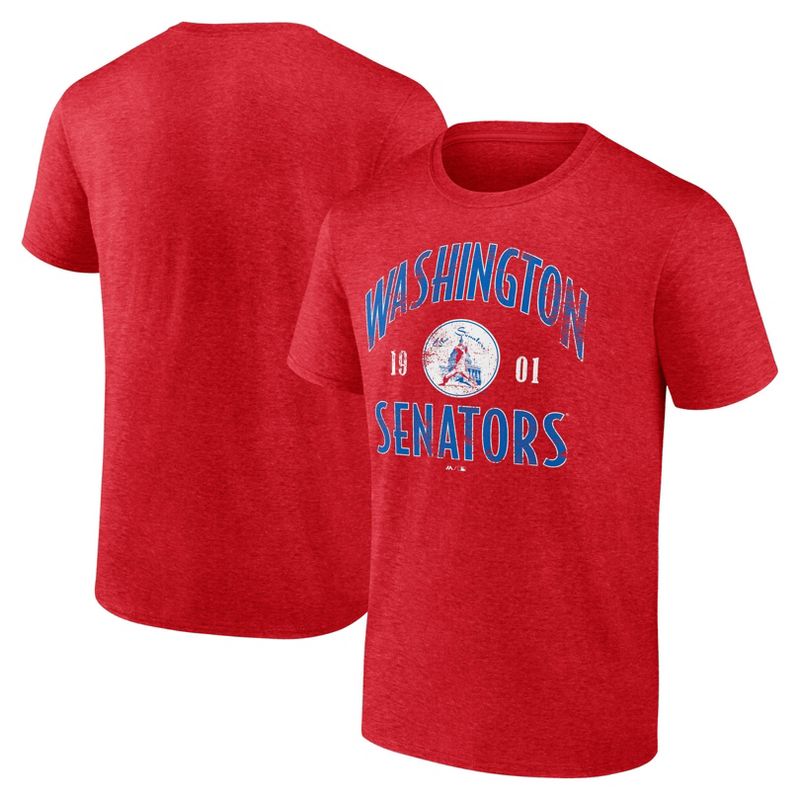 MLB Washington Nationals Men's Bi-Blend T-Shirt, 1 of 4