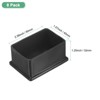 Unique Bargains Rectangle PVC Durable Anti-Slip Furniture Leg Caps - 3 of 4