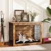 Tangkula Dog Crate Furniture for Medium/Large Dogs 39" Indoor Pet House Side End Table - 2 of 4