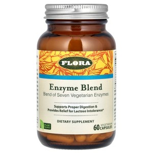 Flora Enzyme Blend, 60 Vegetarian Capsules - 1 of 2